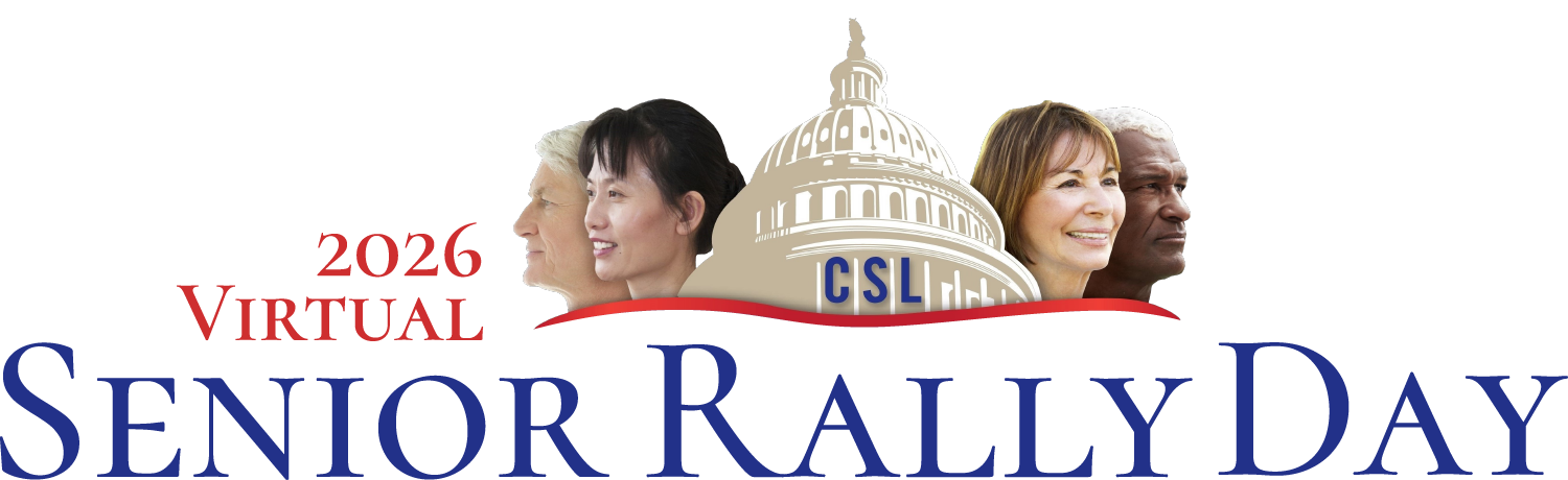 Logo of the 2026 Virtual Senior Rally Day: California - Senior - Legislature.