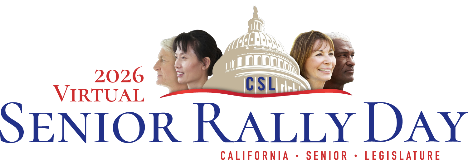 Logo of the CSL 2026 Senior Rally Day: California - Senior - Legislature.